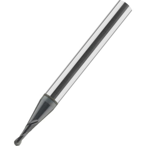 VHM-Mini-Vollradiusfräser HSC HA blank 0,7 mm (1/2)