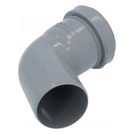 Codo de tubería de alcantarillado de PVC de 50° a 67,5°, conector de PP, 1 unidad. (1/3)