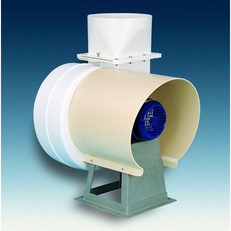 Cache moteur pour ventilateur centrifuge polypropylène pour la série 14 S&P (UNELVENT) 970727