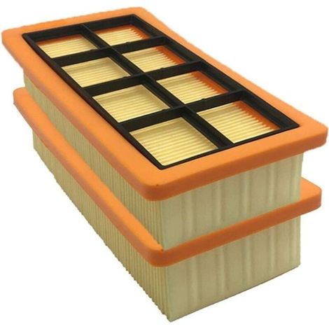 YMYNY Pièces de Rechange sous Vide Filtre HEPA 2PCS Ajustez pour KARCHER 6.415-953.0 AD 3.000 AD 3.200 Filtre de Nettoyage de poussière Filtre d'aspirateur Accessoires d'aspirateur (1/5)