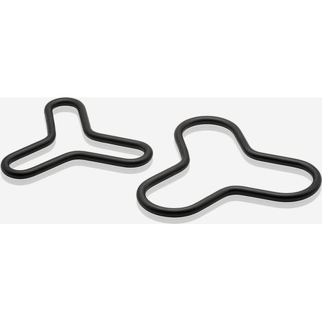 Set aus 2 Metall-Topfuntersetzern Trik
