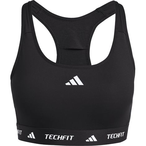 Adidas Techfit Damen-Sport-BH Schwarz JG1409 Größe XS (1/5)