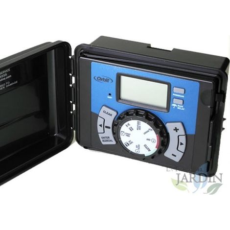 Programmateur d'irrigation électrique extérieur Easy Set Logic 9 zones, Orbit