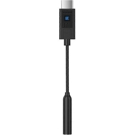 KZ-AM02 Portable DAC Decoding Amplificateur USB-C Vers 3 5 mm Adaptateur Audio avec Professionnel 4-Stage EQ Tuning (1/5)