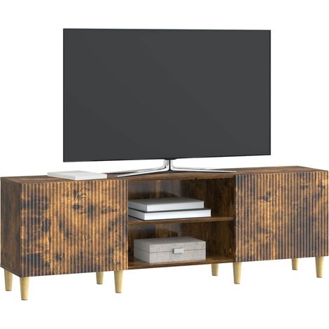 Maison Exclusive - Mobile TV Rovere Fumo 150 x 31 x 50 cm Legno ingegnerizzato