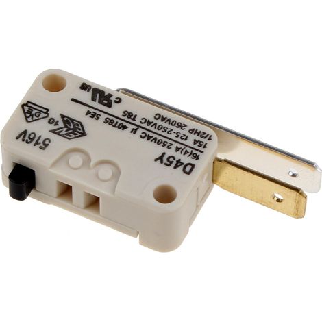 Beko - microswitch - 2 contacten - 16a - gin9262x/dfn1535 - 1731980300 - 8053190963510