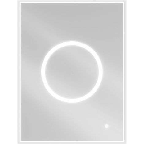 Mexen Koga espejo de baño iluminado 60 x 80 cm, LED 6000K, antivaho - 9821-060-080-611-00 (1/5)
