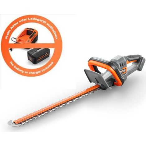 FUXTEC Heckenschere FX-E1HS20 Elektrischer Heckentrimmer - Schnittlänge 52 cm (ohne Akku und Ladegerät)