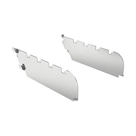 Rösle Primezone frangivento VIDERO, Supporto per spiedini da Barbecue e Protezione dal Vento e dagli Spruzzi, Acciaio Inox, Colore Argento (1/4)