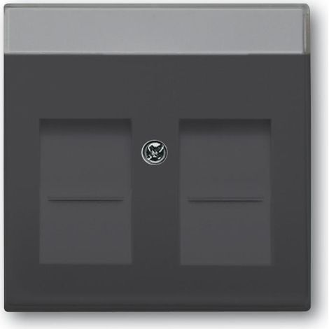 Placa de cubierta Busch-Jaeger 1800-81 campo de etiquetado 63x63 cm
