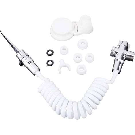 Lanceur de douche bidet pour toilettes, set de pulvérisation dentaire salle de bain, pommeau de douche manuel haute qualité (1/5)