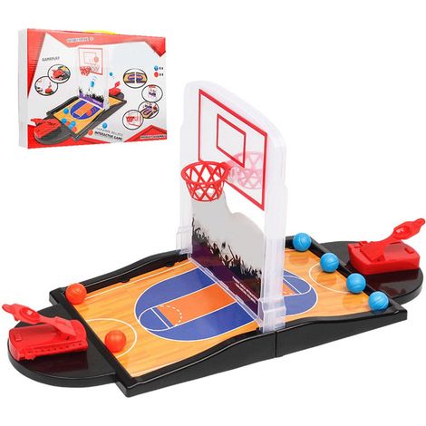 Jeu de basket de bureau panier de basketball intérieur jeu de table pour enfants adultes (1/5)