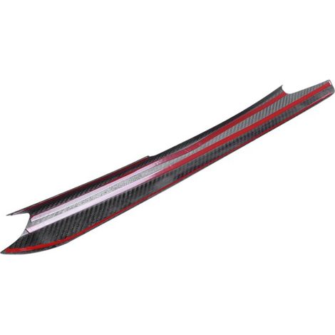 1 paire de baguettes de finition en fibre de carbone pour levier de vitesses et console centrale, compatibles avec BMW X5 (1/4)