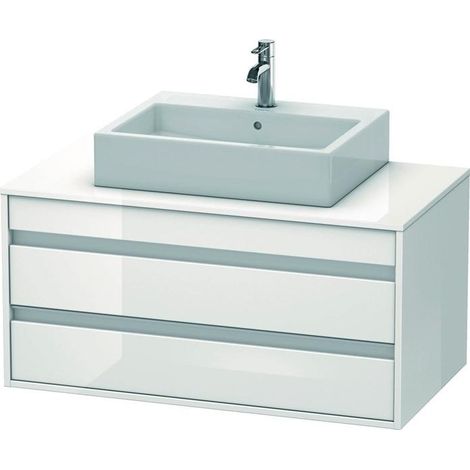 Duravit Ketho Konsolenwaschtischunterbau wandhängend, (1/5)