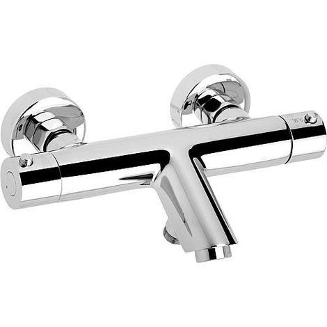 Mitigeur thermostatique en saillie Dali - chromé saillie: 165mm (1/2)