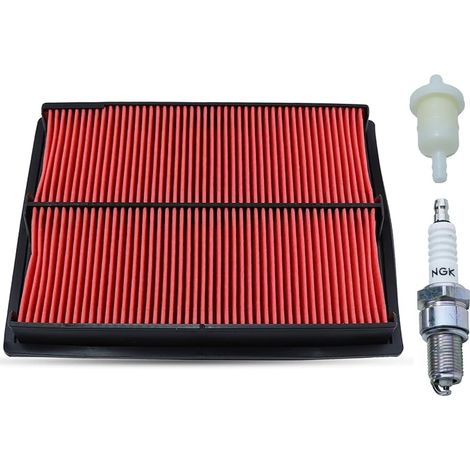 Filtre à air avec préfiltre pour Honda GX620 GX610 GX670 et moteur 18CV 20CV 24CV, Air filtre avec bougie d'allumage et filtre à carburant pièces de rechange accessoire