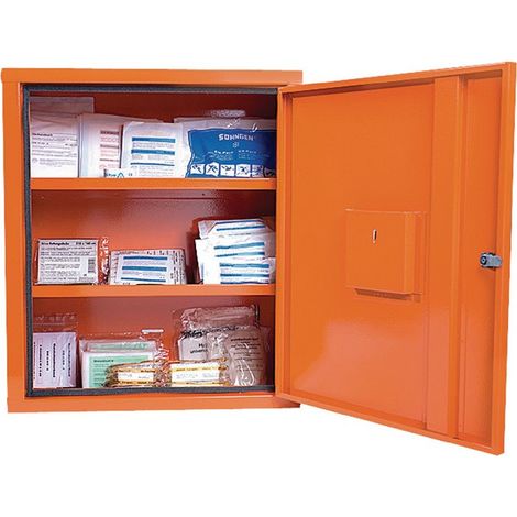 Armoire à pharmacie EUROSAFE l.490xH560xP200env. mm orange 1 porte SÖHNGEN