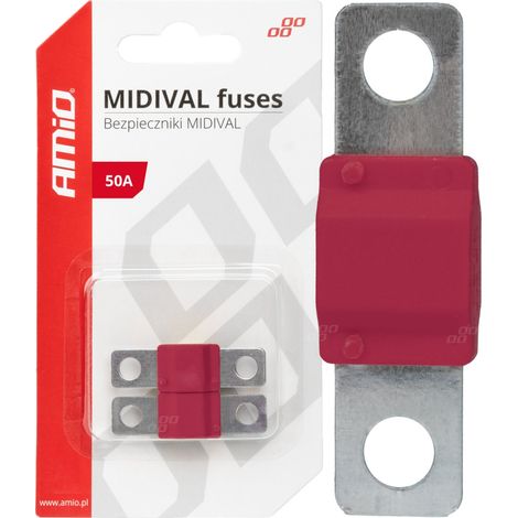 MIDIVAL MTA Kfz-Sicherungen 2 Stück 50A AMIO-03475 (1/3)