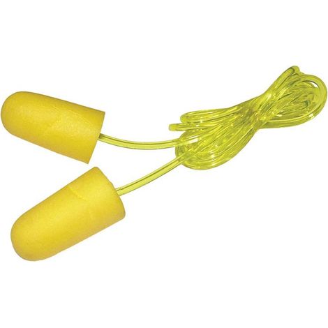 Scan Scan Tapered Foam Ear Plugs with cord 6 Pairs SNR 33dB SCAPPEEARPLC (1/3)