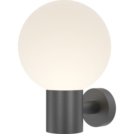Maytoni applique esterna Bold nero/bianco IP54 E27 60W (1/5)