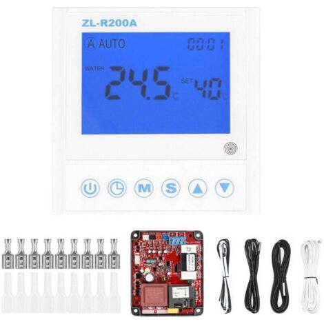 Heat Pump Auxiliary Heating Control Board with Display Panel, Temperature Sensors, Multiple Protections and Warning Function (1/4)
