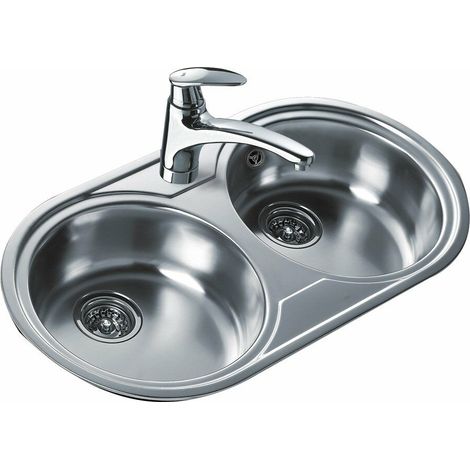 SPÜLE PRESTIGIO DR-80 2 BECKEN 840x440 - TEKA