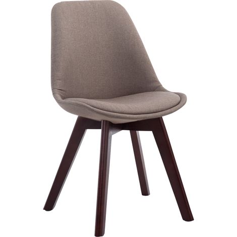 Sedia Borneo Tessuto V2 Tortora noce (1/5)