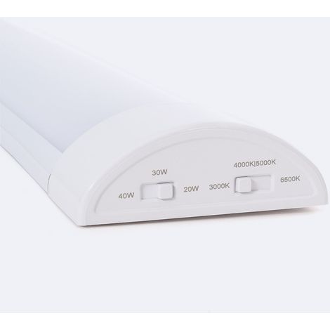 LED Linearstrahler 120cm 20-30-40 W Solid CCT Wählbar (3000K - 4000K - 5000K - 6000K) CCT (1/5)