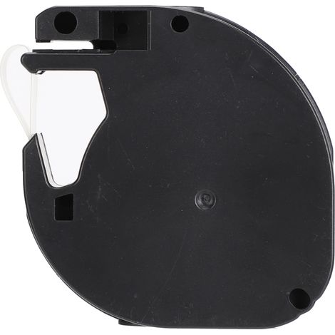 Ruban d'étiquettes pour autocollants Dymo (fournitures de bureau LT-12 mm, noir sur transparent, 12267)