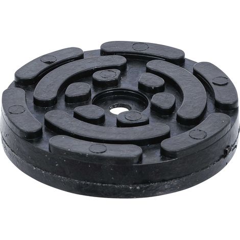 Tampon caoutchouc BGS noir diamètre 140 mm hauteur 28 mm (1/5)