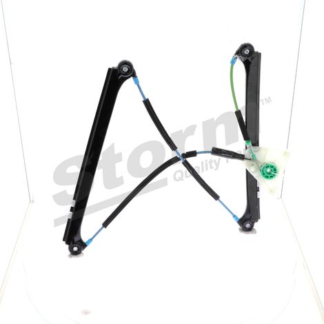 Mécanisme de lève-vitre avant droit compatible Audi 8P4837462 (1/4)