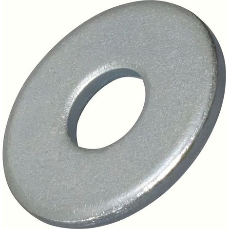 C62085 - Lot de 20 Rondelles plates larges - M8x24mm H 2mm - en Acier Zingué DIN9021