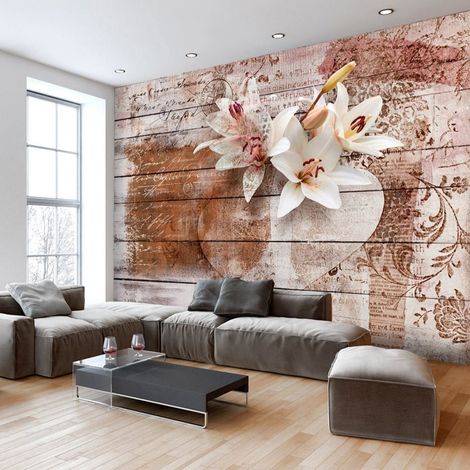 Papier peint souvenirs romantiques - 200 x 140 cm
