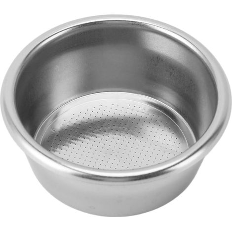 Kaffeefilterkorb aus Edelstahl, 2 Stück, 54 mm, leicht zu reinigen, korrosionsbeständig für Kaffeemaschinen. (1/5)