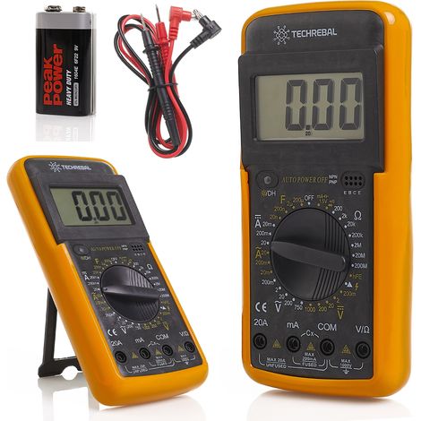 Multimetro Techrebal DT9205A
