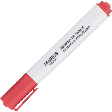 Rotulador de borrado en seco Taurus Red TMW-01