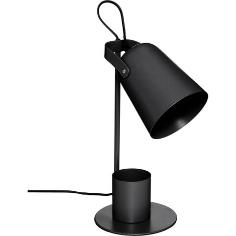 Lámpara «Elio» - metal - negro H34 cm - Atmosphera créateur d'intérieur