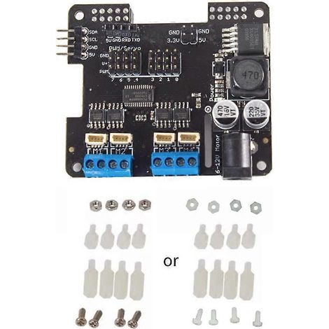 Schrittmotor-HAT-Erweiterungsplatinen für DIY-Projekte mit 6-12 V DC-Stromversorgung
