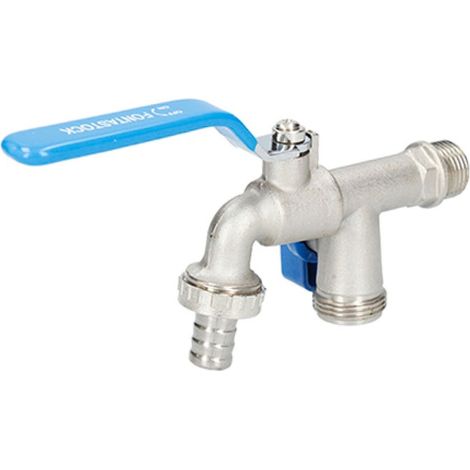 Rubinetto Fontastock 1/2 x 3/4 x 3/4" (1/3)