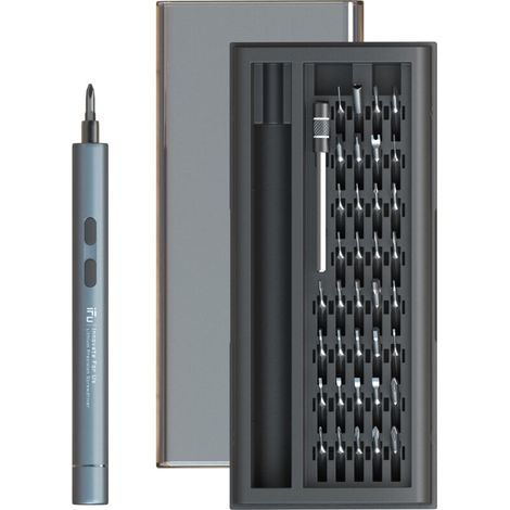 Lithium electric screwdriver kit, portable/manual screwdriver bit repair tool set (1/5)