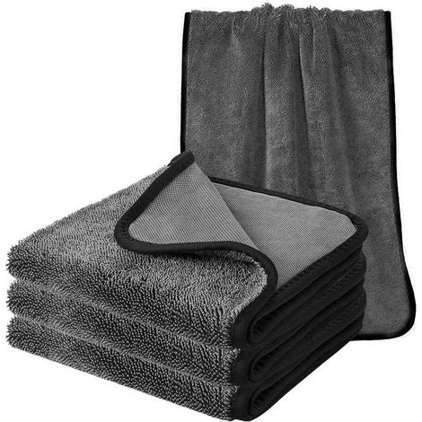 Shower Cleaning Cloths – Set of 3 Ultra-Absorbent Microfiber Bath Towels for Effortless Cleaning of Windows, Bathrooms, Cars, and Toilets – Indis (1/5)