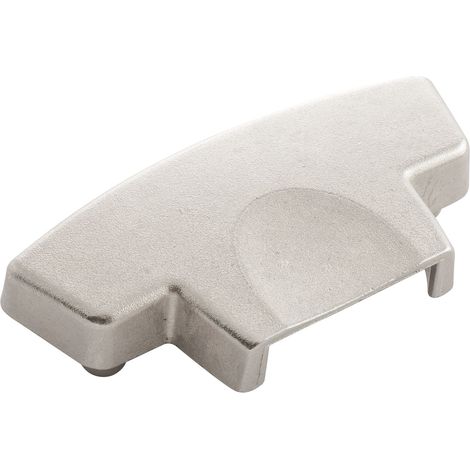 Hettich Möbel-Glastür-Zierkappe, Selekta Pro 2000/T22, 77943, vernickelt (1/5)