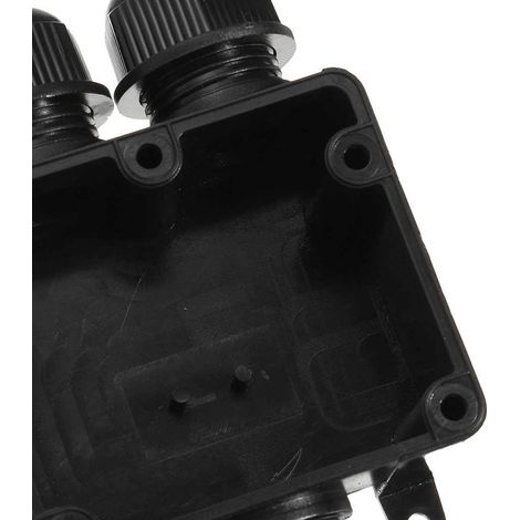 IP68 wasserdichte elektrische Anschlussdose mit 3 Kabeleinführungen und Kabeldurchführung (1/5)