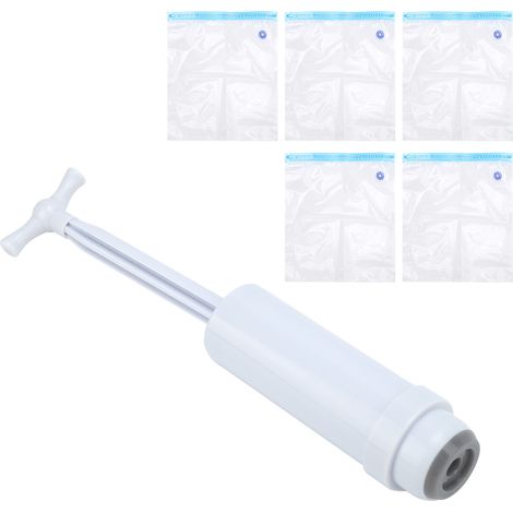5 sachets de rangement pour filaments destinés aux pièces d'imprimante 3D, sachets de protection en plastique scellés avec pompe à vide (1/5)