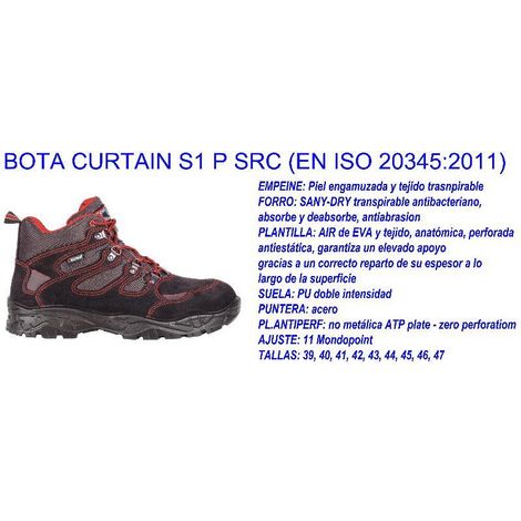 COFRA BOTA CURTAIN Nº39=S1 P SRC=PUNT.ACERO+PLANTILLA=22300--001