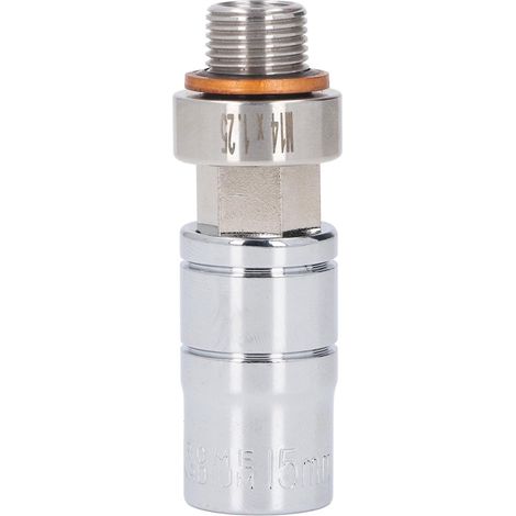 Vis de Bouchon de Vidange de Carter en Acier Inoxydable M14x1,25 – Tête Allongée avec Empreinte pour Clé, Coupe CNC Précise, Autotaraudeuse, Idéale pour Réparation Automobile (1/4)