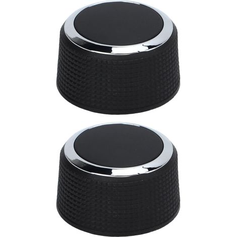 Lntyq Bouton de Contrôle du Volume de la Radio Arrière, 22912547 Remplacement du Bouton de Réglage du Volume de la Radio ABS 2 Pièces pour Suburban 2007‑2013 (1/4)