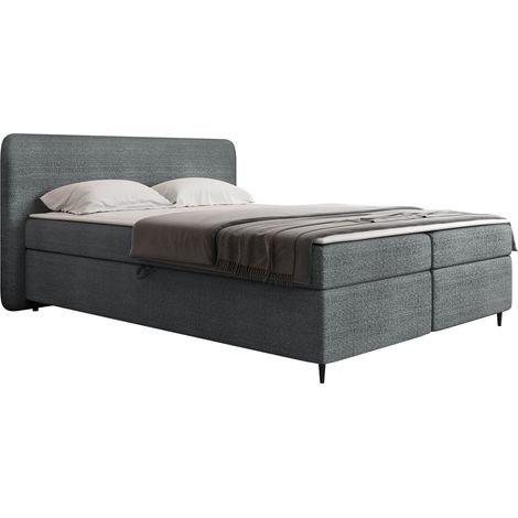 Cama continental Stonecrest 108, Taro 98, Continental, Doble, 160x200, Tapiz, Somieres, 182x207x104cm