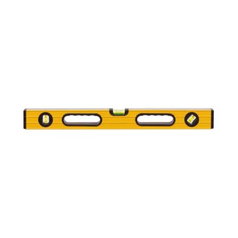MASIDEF - LIVELLA PROFESSIONALE A 3 BOLLE IN METALLO 80 CM