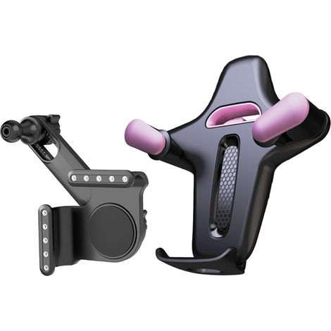 Support de téléphone portable pour voiture, rotatif à 360 °, support de (1/5)